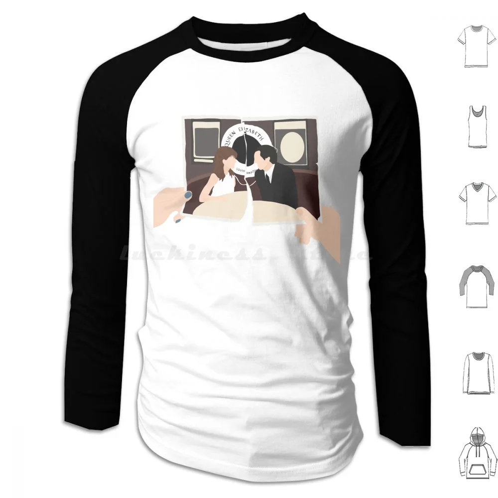 

Паркер и Джеймс Свадебная толстовка из хлопка с длинными рукавами Пастка для родителей Паркер и Джеймс Свадебная мама и папа Hallie и Annie Hallie