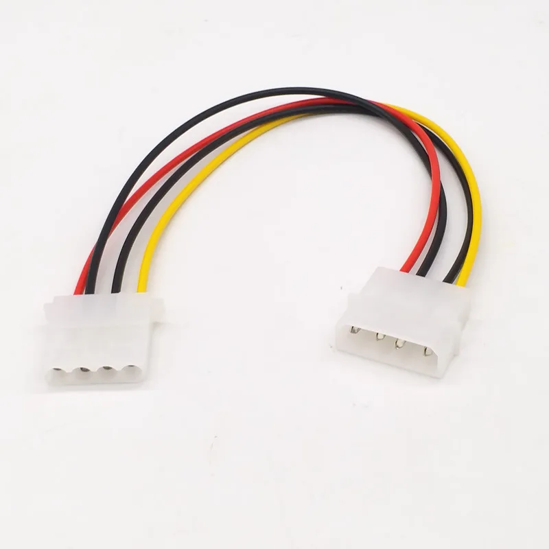 1 pz IDE 4 Pin Molex femmina a 4 Pin femmina connettore di prolunga di alimentazione cavo IDE 4 Pin femmina a femmina cavo 30cm