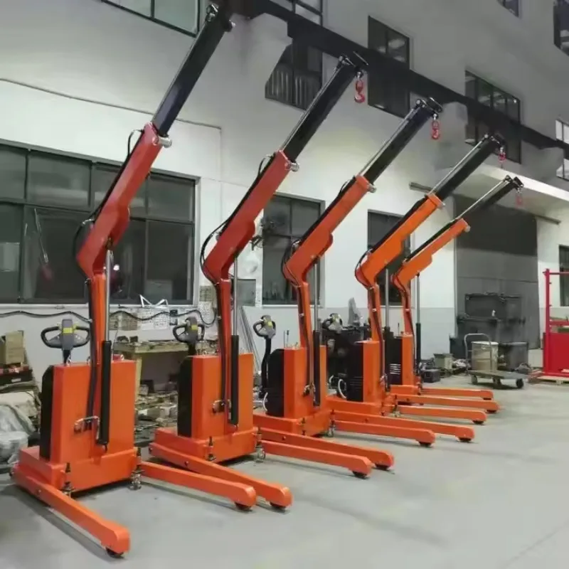 سعر FOB رافعة هيدروليكية متنقلة كهربائية بالكامل 1 طن 2 طن معدات نقل رفع مستودع النقل