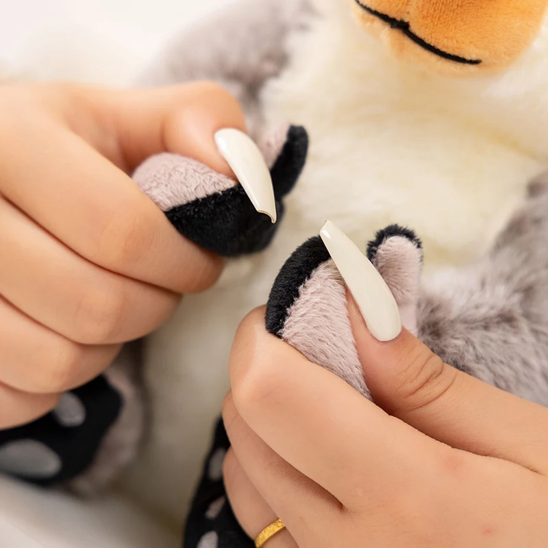 22 センチメートルかわいい口ひげ猿ぬいぐるみ長鼻ぬいぐるみ超ソフトレアジャングルおもちゃ子供のための動物愛好家の誕生日ギフトの装飾