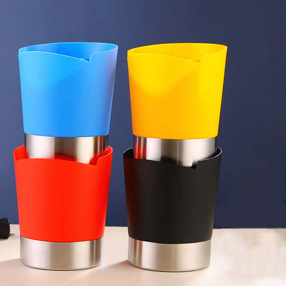 

201 Stainless Steel Plastic Kitchen Utensil Holder Straw Box Multi grid Cutlery Bar Counter Storage Clean Scratch