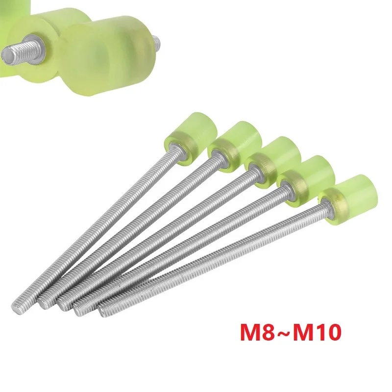 

M8 M10 Polyurethane Coated Shock-Absorbing And Anti-Collision Screw Cushioning And High-Strength Head Bolt