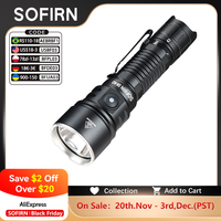 Sofirn SK40 3200lm Powerful Tactical Flashlight SFT70 LED Light 21700 USB C Rechargeable Long-distance 580m EDC Torch IP68 Lamp
