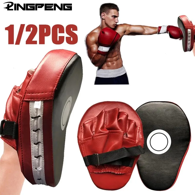 Curved Punching Mitts Boxing Pads Hand Target Boxing Pads Gloves Training Focus Pads Kickboxing Muay Thai Martial Art