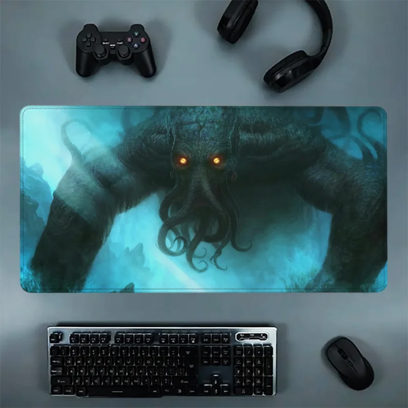 Alas Mouse besar Anime Xxl, bantalan tetikus Aksesori Game dalam, alas Permainan Gamer Deskmat, alas meja penggunaan, bantalan kantor Pc