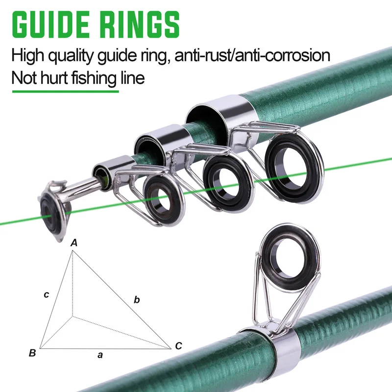 Sougayilang 1.8M Spinning Fishing Rod M Power Telescopic Rock Fishing Rod Carp Feeder Rod Surf Spinning Rod