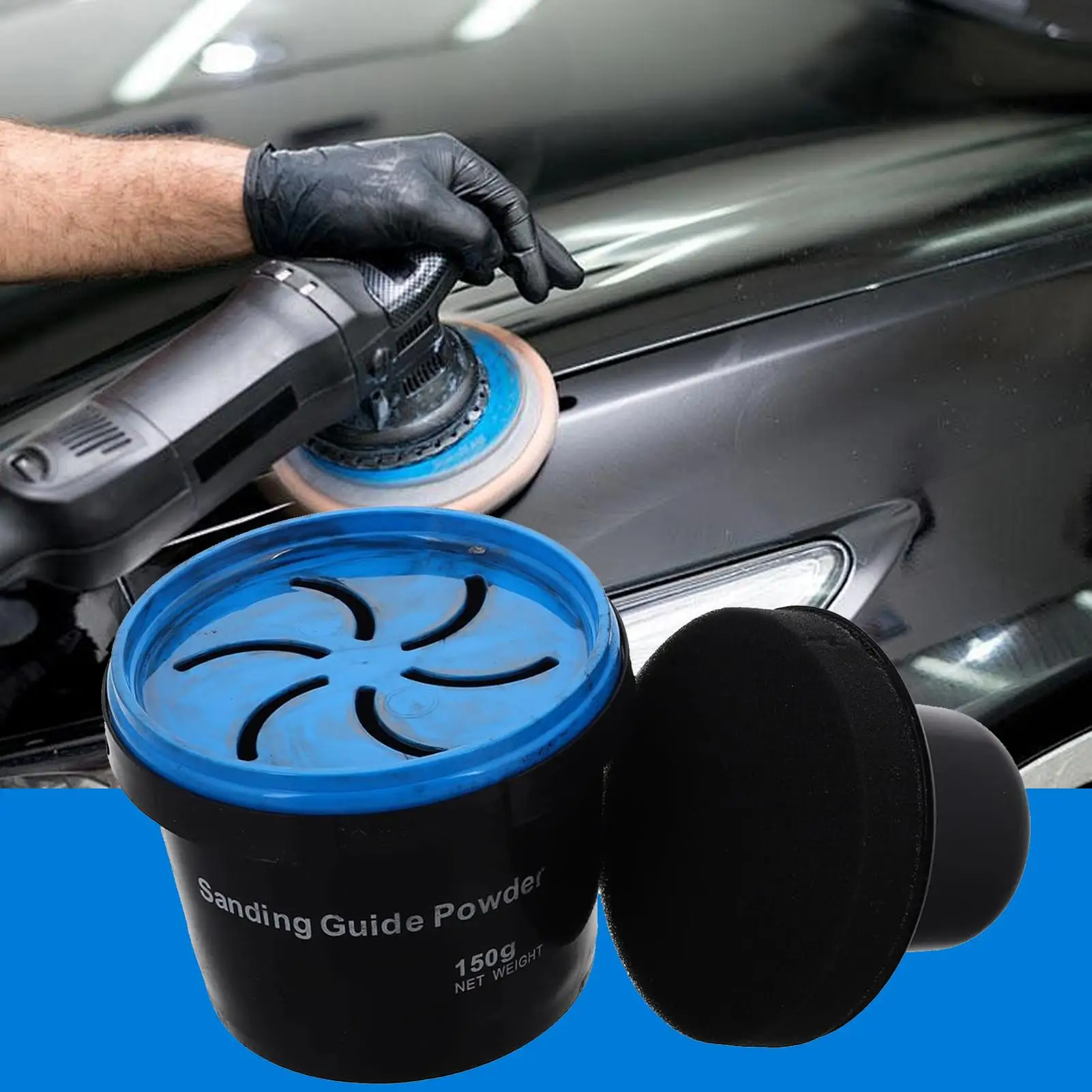 Guide Coat Powder Automotive Coat Highlight Scratch 150g Car Guide Powder Finds Pinhole Defect Low Spot for Truck RV Bodywork