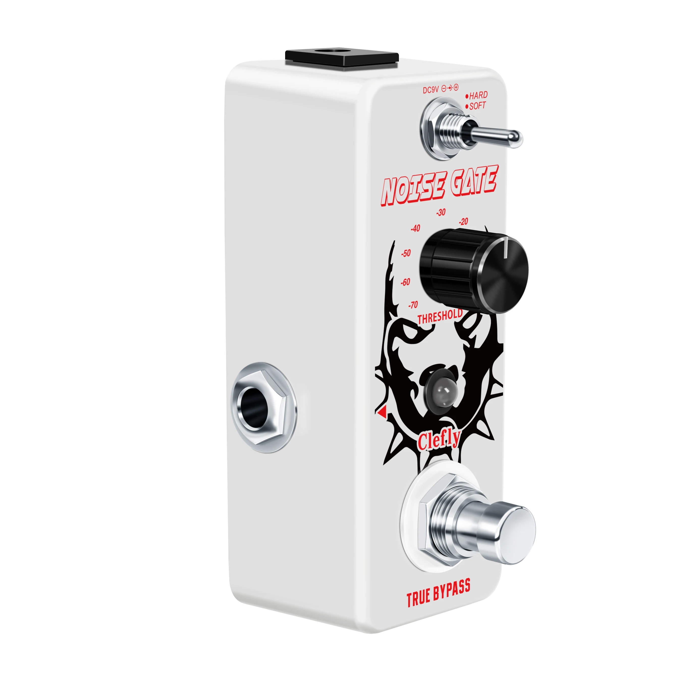 Clefly-LEF-319 Noise Gate Pedal Gitarreneffekte Noise Killer Great Performance Suppressor für E-Gitarre Rowin