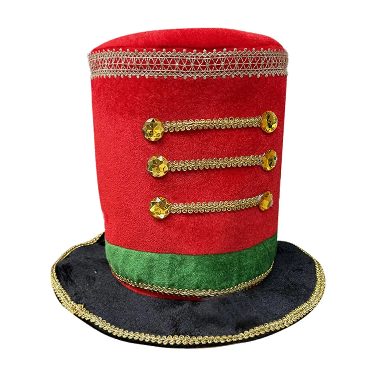 

Мажонетка Ringmaster Цилиндр Шляпа Щелкунчик для рождественских школьных игр