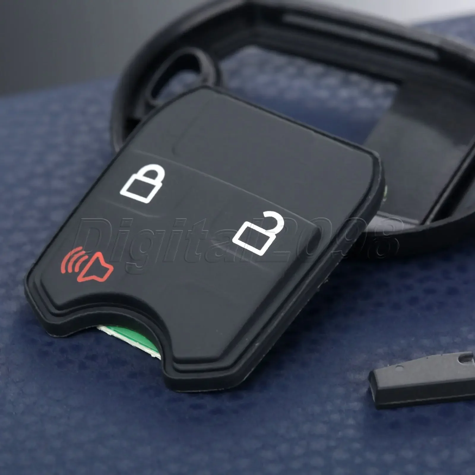 3 زر مفتاح الإشعال عن بعد دخول بدون مفتاح فوب استبدال قذيفة كومبو الارسال ث/63 رقاقة لفورد إيدج CWTWB1U793