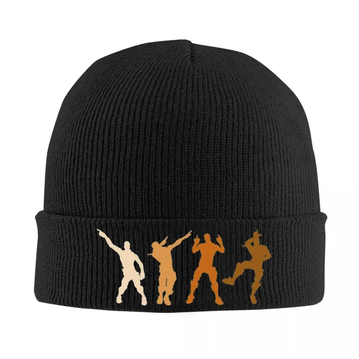 Victory Dance Cool Justice Dance Bonnet Hats Beanie Hats Design Knitting Hat Winter Men Women Kpop Elastic Cap