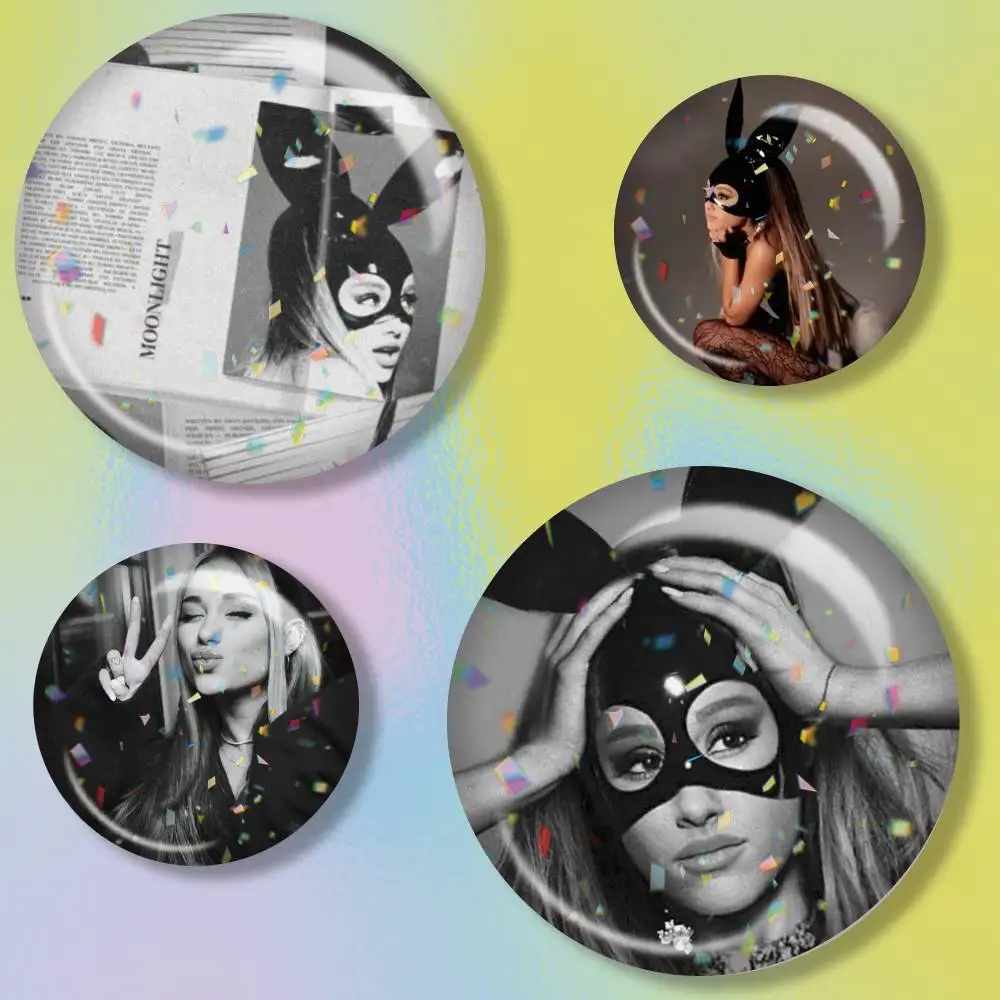 Arianas G-Grande  Tin badges in 25/32/44/58/75mm, brooch pins for accessories & gifts,Souvenir.