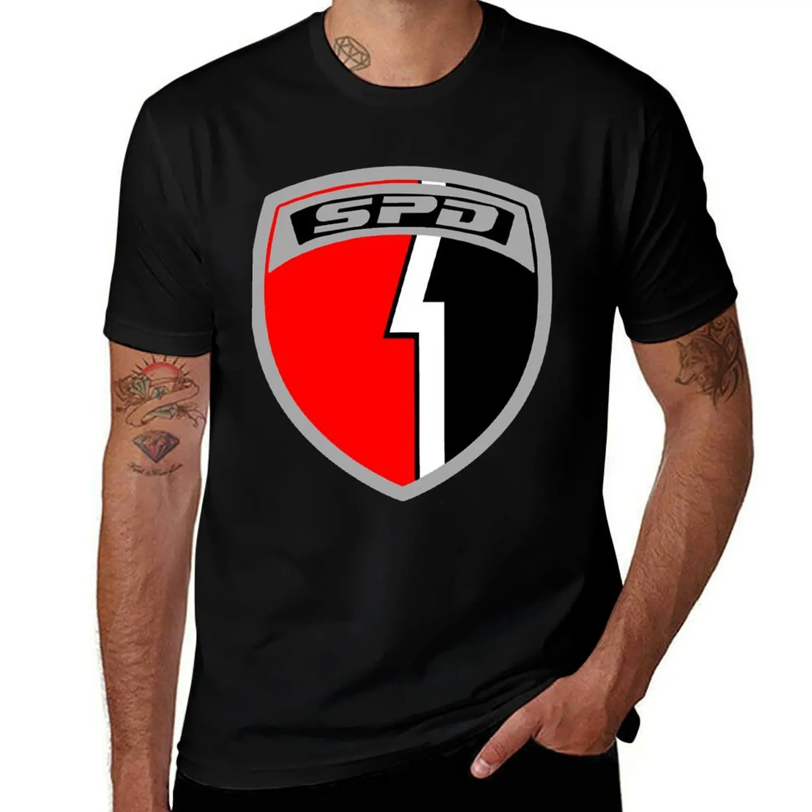 Nice Keepsake Spd Red Ranger Awesome For Music Fan T-Shirt Casual Breathable Short Sleeve Top T-Shirt