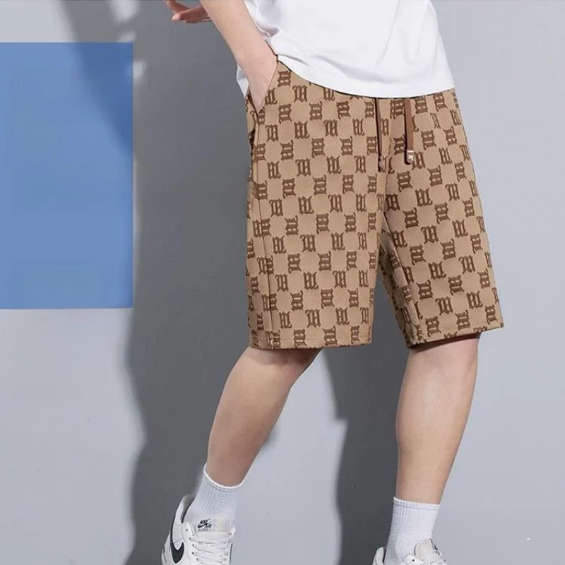 سراويل تقليدية للرجال من الحرير الجليدي صيف جديد 2025 قابلة للتنفس فضفاضة من Qui Dry Spor American Sle سراويل تقليدية للمراهقين متعددة الاستخدامات كاكي C...