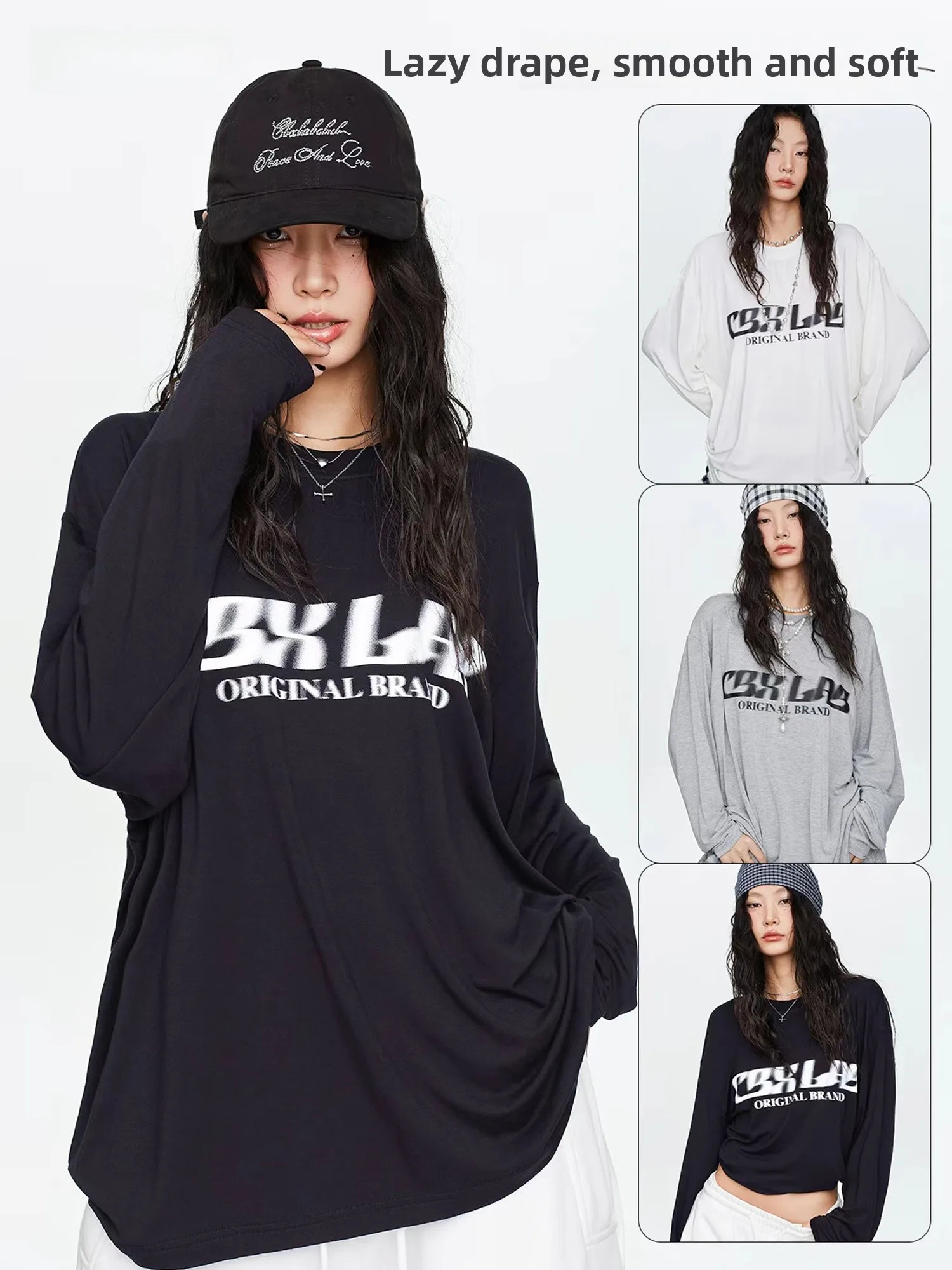 เสื้อยืด CBXLAB สตรีทแดนซ์ แบรนด์เทรนดี้ สำหรับฤดูร้อน สไตล์ฮิปฮอป แจ๊ส หรือ เสื้อยืด K-DANCE เนื้อผ้านุ่ม ระบายอากาศดี ถักทออย่างดี