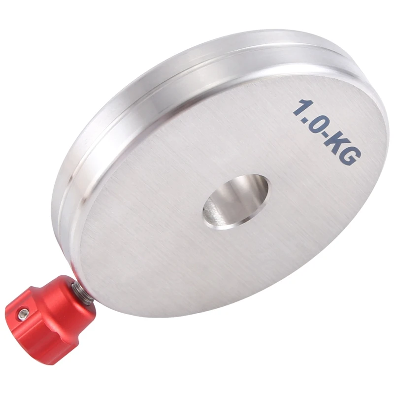 1Kg Counterweight Stainless Steel Heavy Hammer Inner Hole 20.5MM Telescope Fitting Equatorial Instrument-A23U