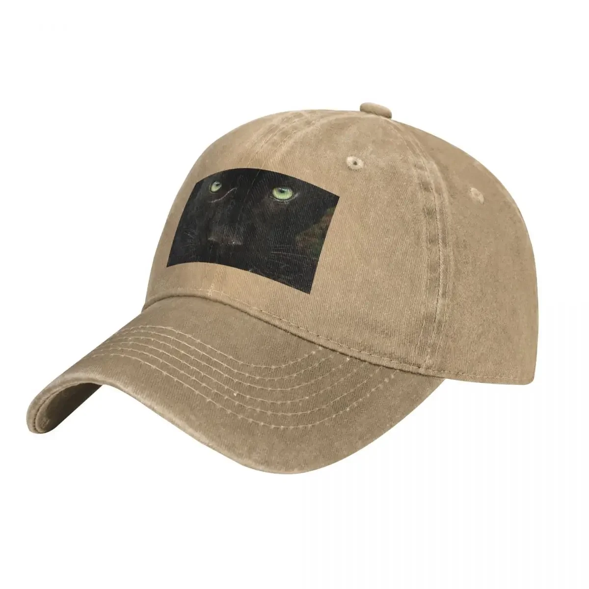 Black Jaguar drinking water Cowboy Hat Male Men'S Hat Women'S