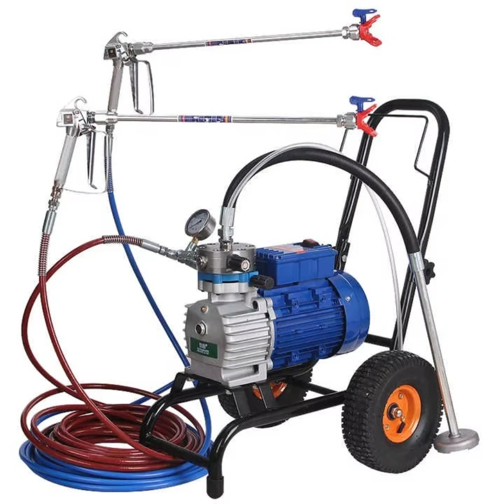 

DIY Fully Automatic Electric High-Pressure Airless Spray Gun Household Latex Paint Interior Exterior Wall Painting Spray Machine