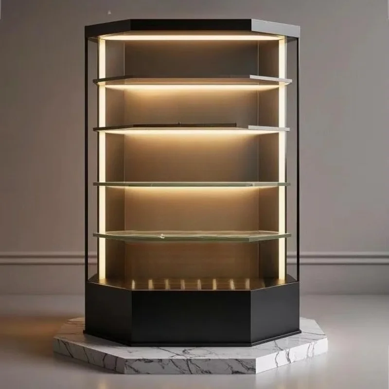 Customized bag (custom) perfume rack perfume display rack