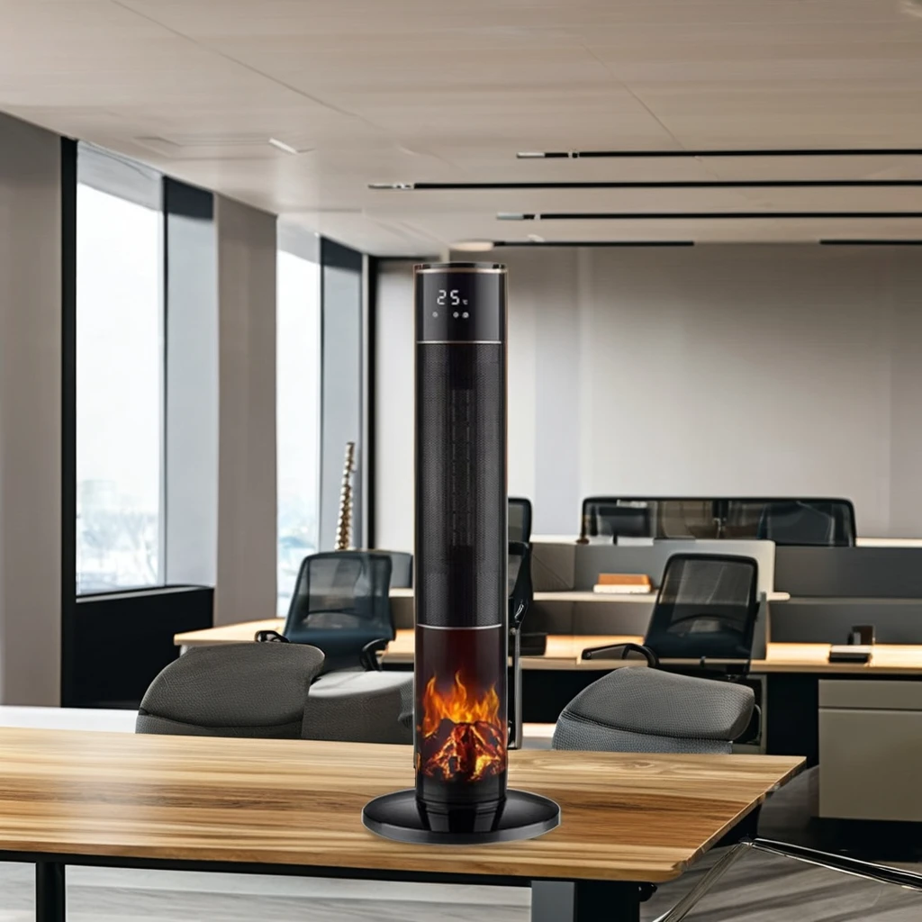 Wholesale Portable Electric Space Heater Large Room Vertical Air Heater Tower Stove PTC Bathroom Fireplace Electric Heater