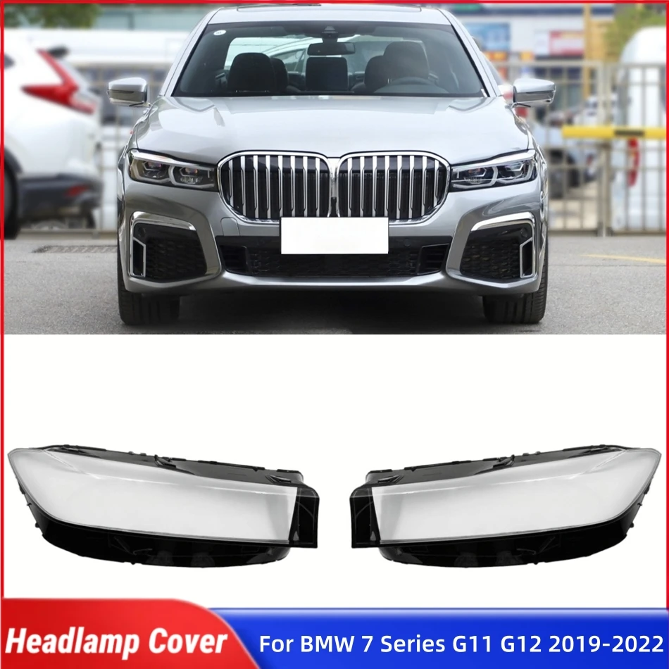 

For BMW 7 Series G11 G12 730 740 750 760Li 2019 2020 2021 2022 Automotive Parts and Accessories Lampshade Caps Headlight Shade