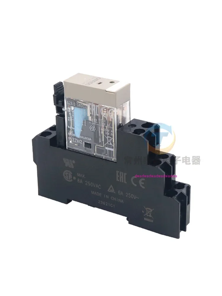 Small electromagnetic relay DC24V DC G2R-1-SND (S) middle 5 pins 10A