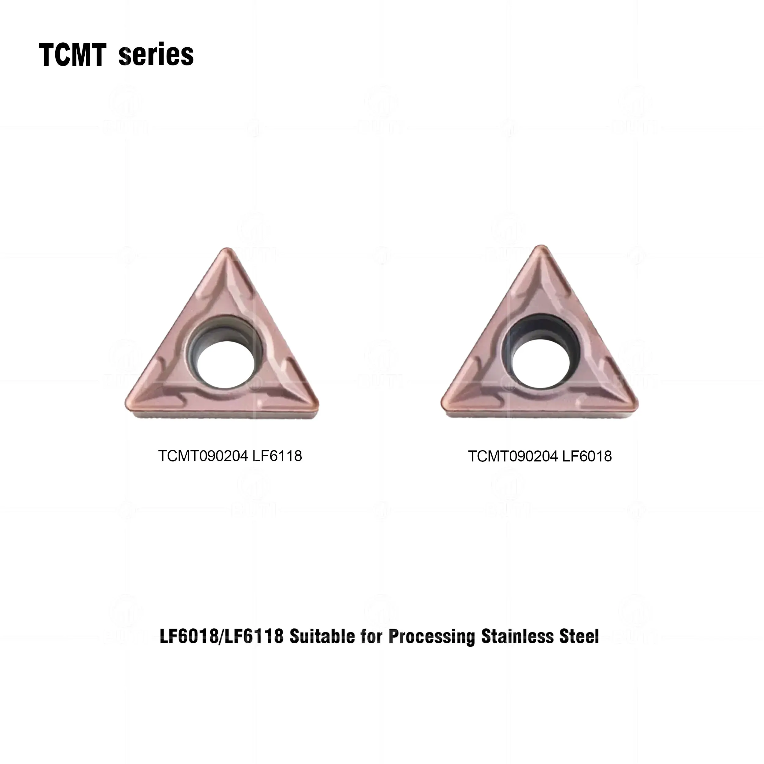 DESKAR 100% Original TCMT090204 LF6018 TCMT090204 LF6118 Triangle Inner Orifice Turning Tool CNC Lathe Carbide Blade Materialss