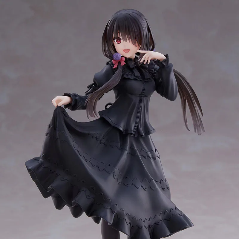 15cm Date A Live Tokisaki Kurumi Dress Standing Casual Clothes Ver. Figure Model Boxed Ornaments