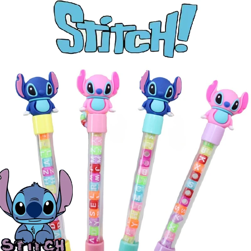

Delicate New Disney Kawaii Stitch Diy Gel Pen Creative Stitch Gel Pen Gift Student Incentive Supplies Birthday Gift for Friends