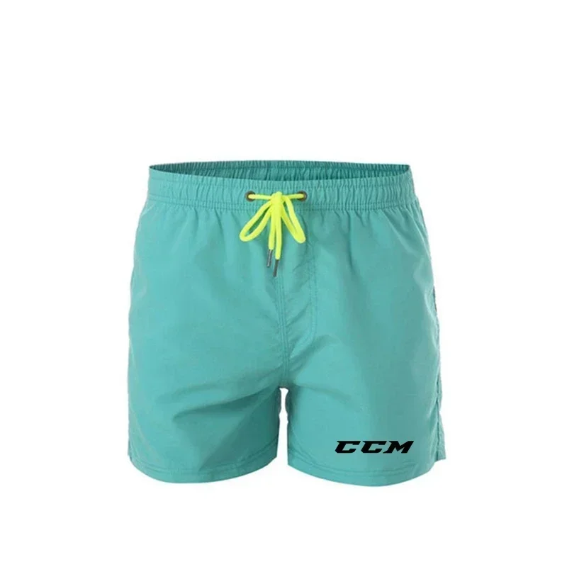 

NewCCM Shorts for Men Summer Men's Swimwear Shorts Brand Beachwear Sexy Swim Trunks Men Swimsuit Low Waist Breathable Beach Wear