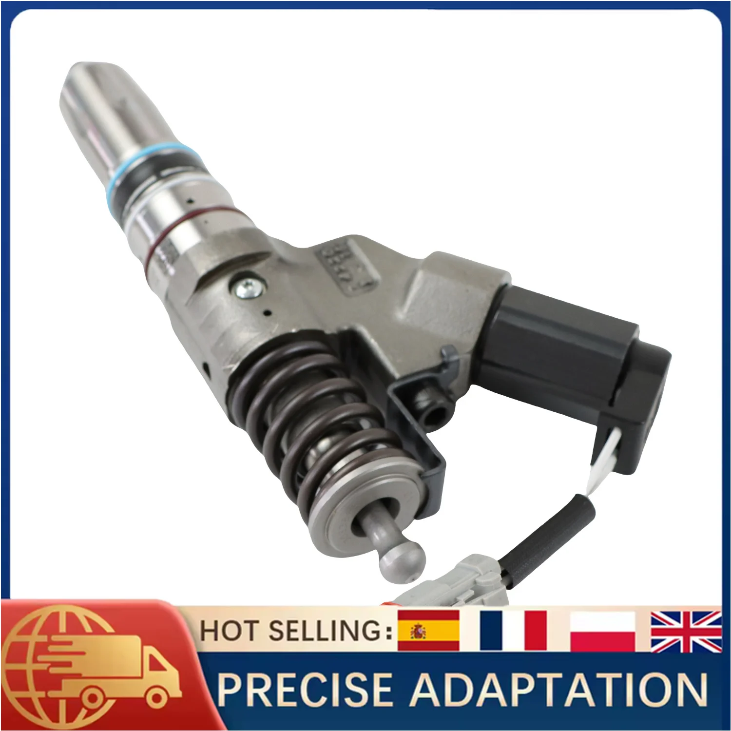 VMAuto&parts storeFuel Injector for Cummins Engine ISM QSM M11 3411756 3411753 3411753RX 3411756RX 4088384 4902921