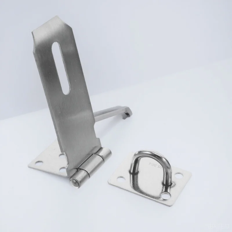 

Heavy Duty Lock Hasp Stainless Steel Secure Latch Door Shed Barn Gate Door Lock Latch Hardware for Indoor Outdoor