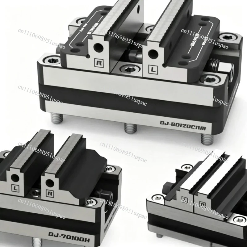 Four-Five-Axis Fixture Self-centering Vise Positive and Negative Quick Clamping 2-8 Inches DJ-6080H Self Centering Vise