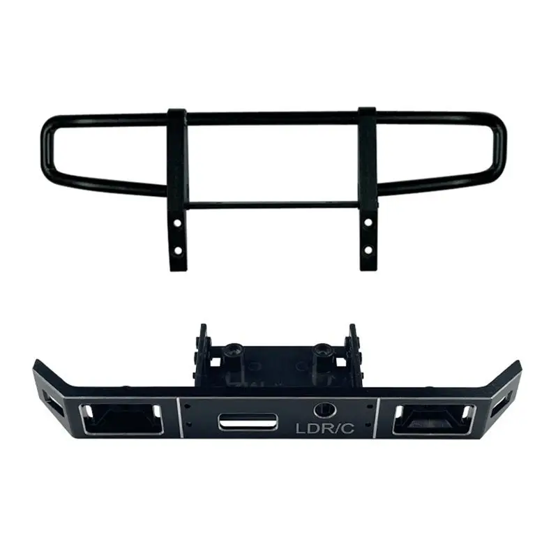 ABTI-LD-P06 Metal Front Bumper For LDRC LD-P06 LD P06 Unimog 1/12 RC Truck Car Upgrades Parts Accessories