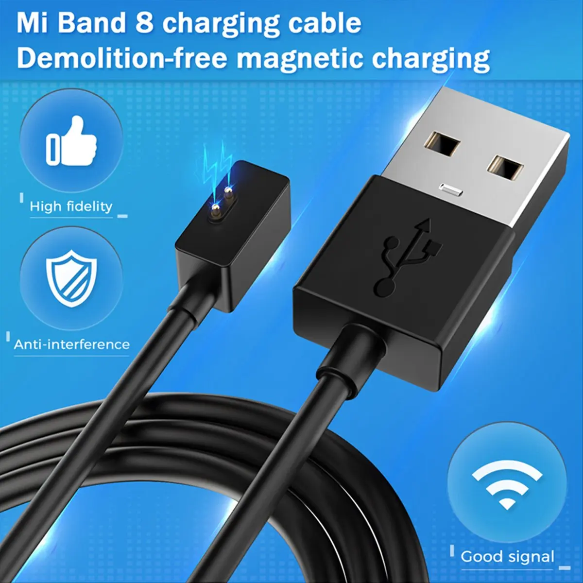 TCE Fast Charging Cable for Watch 2 Lite Smart Watch Magnetic Type Charger