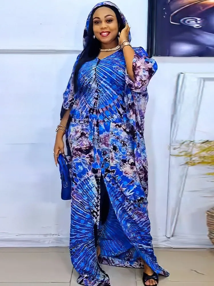 Sukienki afrykańskie dla kobiet Vetement Femme Dashiki Abaya Maxi Dress Africa Clothes Dashiki Ankara Dresses 2025 Spring Summer New