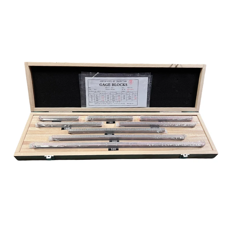 8pcs,125mm-500mm Length,Gage Block Set, Grade 0,Tools for Carpenter,Inspection and Measurement,Liport-PMA