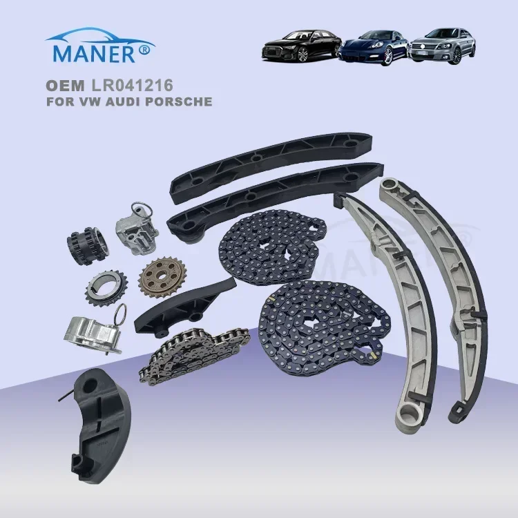 MANER LR041216 Engine Timing Control Timing Chain Tensioner Guide Arm Kit for Land Rover Freelander