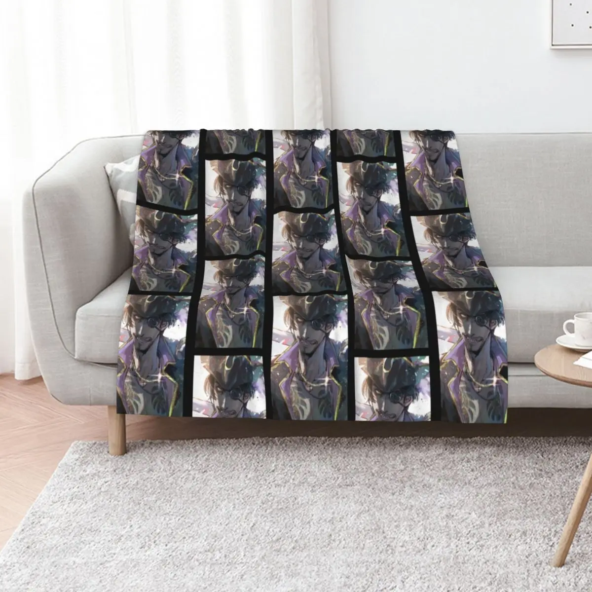 Kazuma Pirate Art Throw Blanket Designers Soft Beds Hair Decorative Sofa Blankets For Sofas Thin Blankets