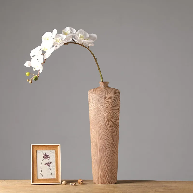 Modern minimalist creative home art decoration twill vase office decoration one piece