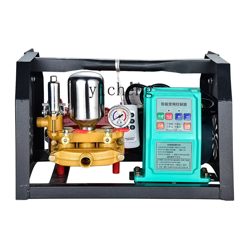 TQH agricultural electric spraying machine new high pressure remote control high power spray machine 12/48/60/72 /220V pump