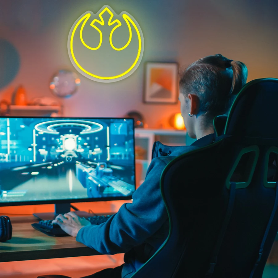 Gaming Neon Sign for Gamer Room Decor,Game LED Light Sign for Teen Bedroom Decor,USB Powered Wall Decor Man Cave Bar Kids Room view 6