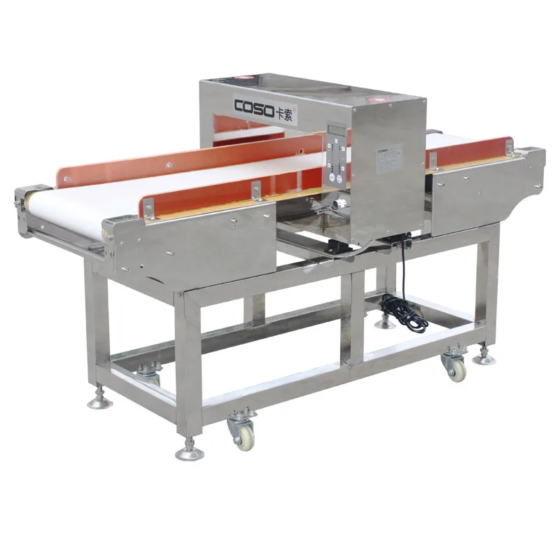Food Industry Conveyor Metal Detector For Coffee Candy Aluminum Foil