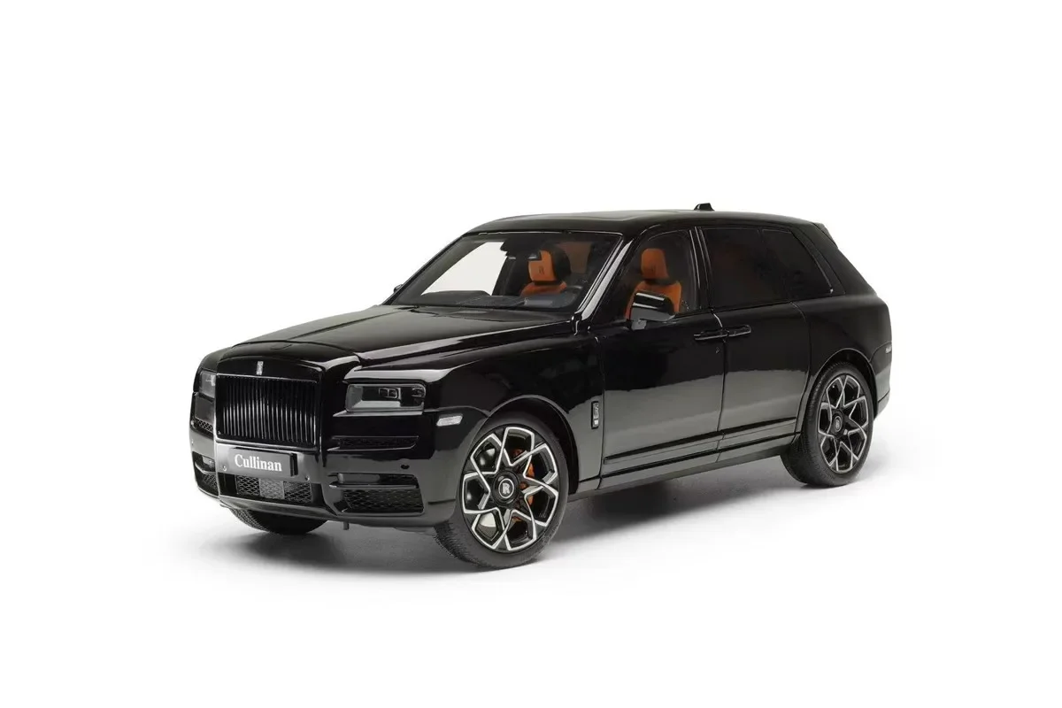 

OEM 1:18 Cullinan BB Pearl Black Simulation Limited Edition All Open Alloy Metal Static Car Model Toy Gift