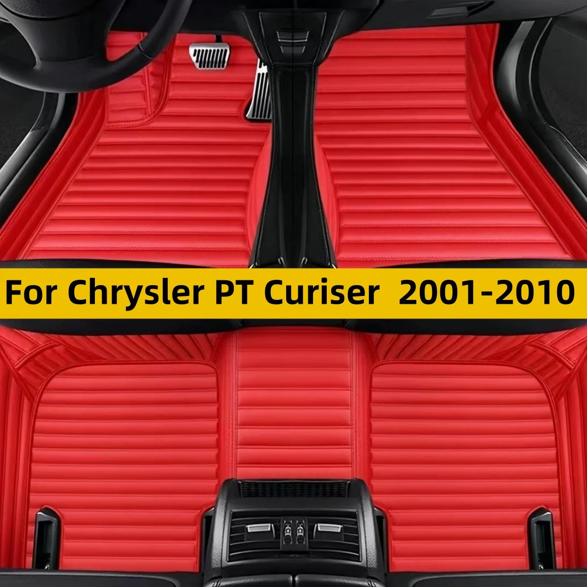 Car Floor Mats Fit For Chrysler PT Curiser 2001 2002 2003 2004 2005 2006 2007 2008 2009 2010 Carpets Rugs Foot Pads Accessories