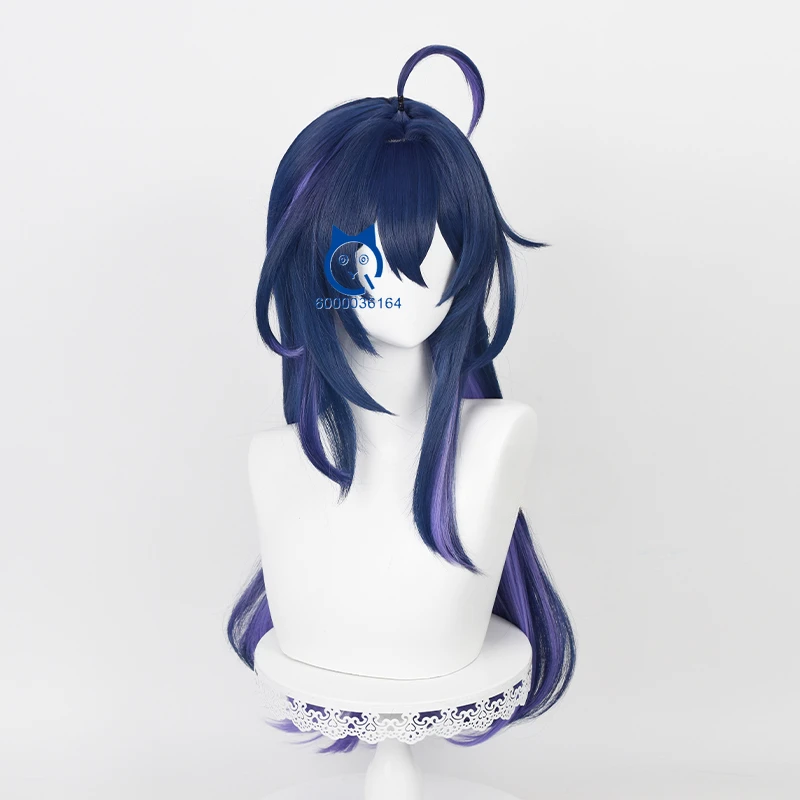 Parrucca cosplay Seele calda Gioco Honkai Star Rail Capelli sintetici lunghi blu neri viola resistenti al calore di alta qualità