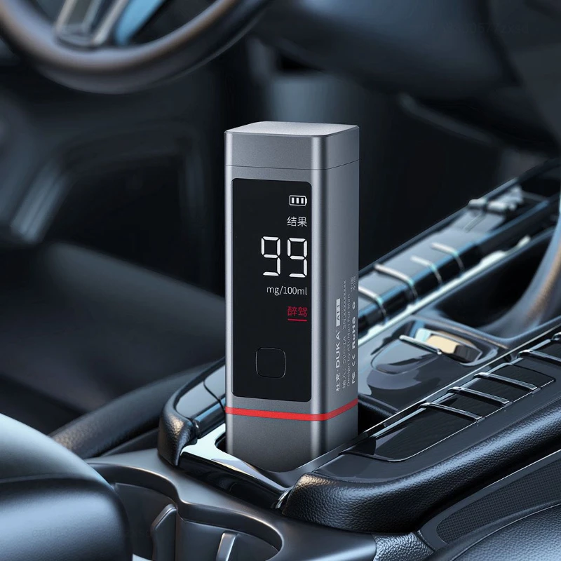Xiaomi DUKA Digital Alcohol Tester Professional Alcohol Detector Breathalyzer Police Alcotester Tool Home LCD Digital Display