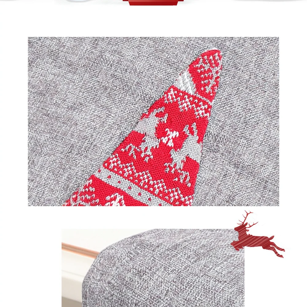 Creative Christmas Table Runner Gnome Design Decorative Tablecloth Holiday Dining Table Mat Home Supplies