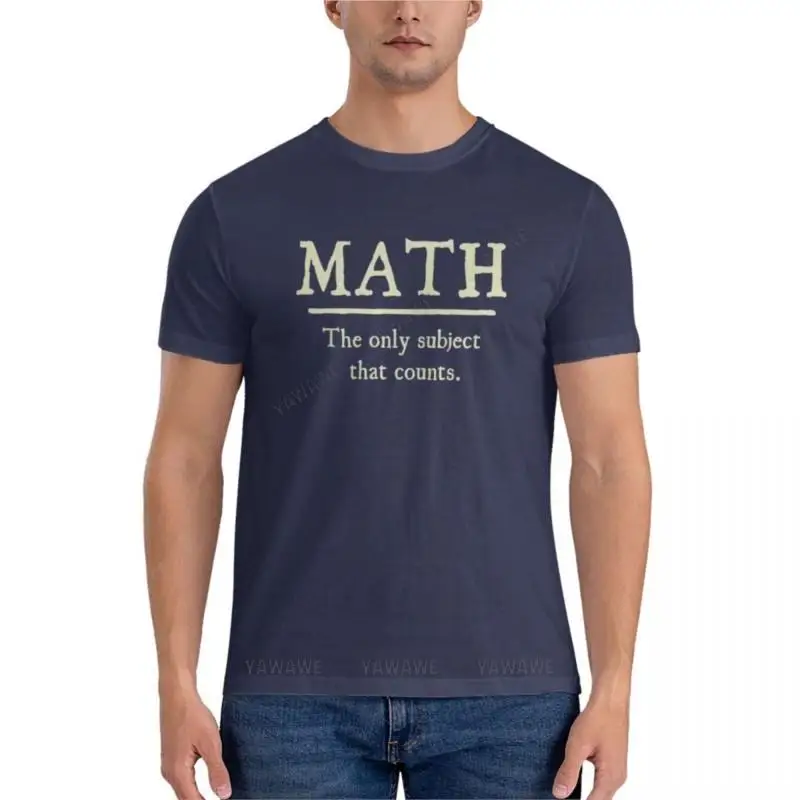 Math The Only Subject That Counts Active T-Shirt  shirt custom t shirt black tshirt men summer tops