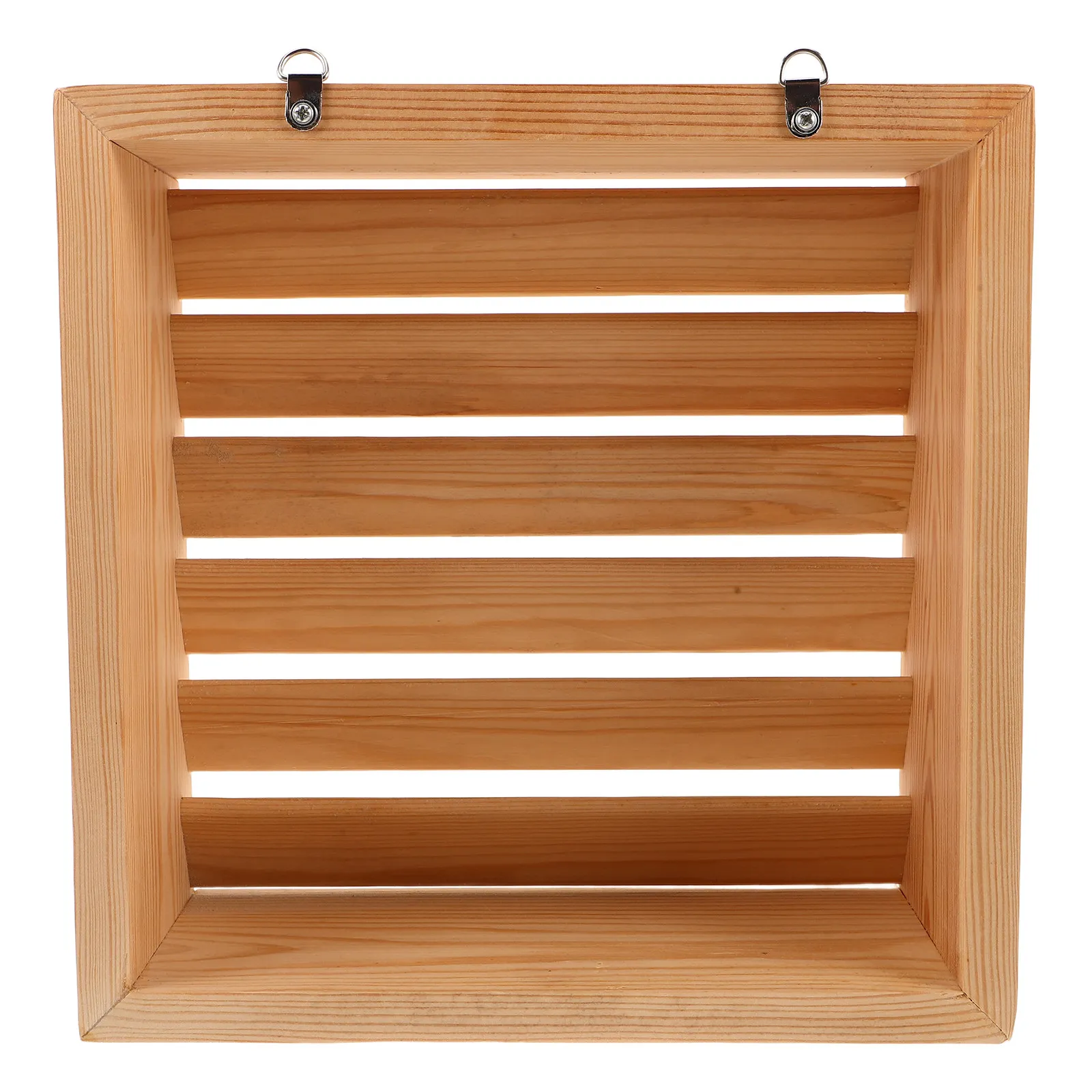 11x11 Inch Sauna Room Lamp Shade Wooden Slat Light Cover Anti-Explosion Heat Resistant Sauna Lamp Protector Steam Room Decor